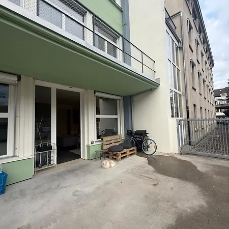 Apartment Loft By Messe With A Garden And 24h Service *